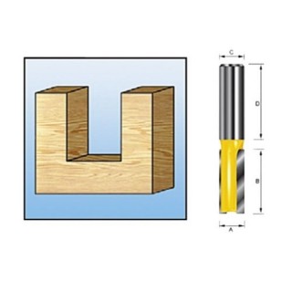 Пазовая фреза с двумя режущими кромками Makita D-67826