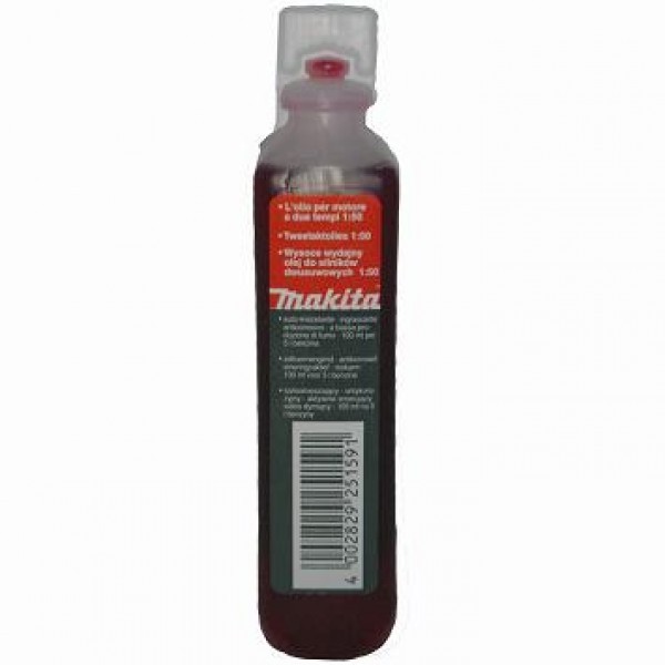 Масло моторное Makita для 2-х тактных двигателей, 0.1л (980008606)