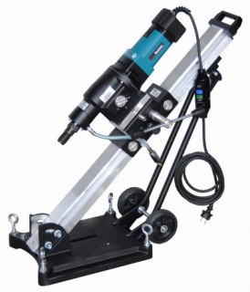 Дрель Makita DBM 230-set (DBM230-set) сверление алмазными коронками
