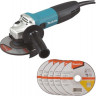 Угловая шлифмашина Makita GA5030RX9, 720 Вт, 125 мм, 11000 об/мин Угловая шлифмашина Makita GA5030RX9, 720 Вт, 125 мм, 11000 об/мин