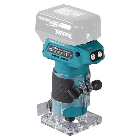 Аккумуляторный кромочный фрезер Makita DRT52Z (без АКБ и ЗУ)
