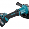 Аккумуляторная болгарка (УШМ) Makita GA038GT201 (230мм, 40В, 2*АКБ 5А·ч)