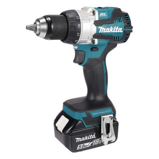 Аккумуляторная 18V дрель-шуруповерт Makita DDF489RTJ (2*АКБ 5Ач,  ЗУ)