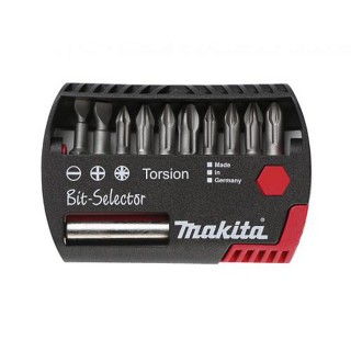 P-53724, Набор бит+магнитный держатель 10шт Makita