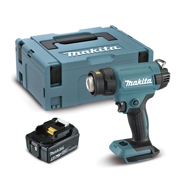 Аккумуляторный тепловой пистолет (фен) Makita DHG181RT1J (DHG 181 RT 1 J )