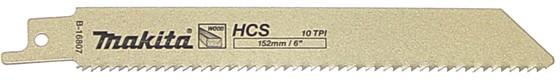Пильное полотно Makita, по древесине и пластику, HCS B-16807