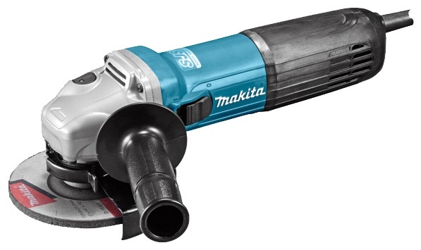 Угловая шлифмашина (болгарка) Makita GA4540C, 115 мм, 1400 Вт, регулировка оборотов