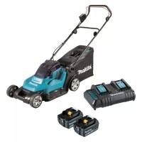 Газонокосилка аккумуляторная 43см Makita DLM432PT2 (2* АКБ 5 Ач, ЗУ)