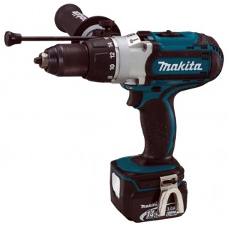 Аккумуляторная ударная дрель-шуруповерт Makita BHP 441 RFE