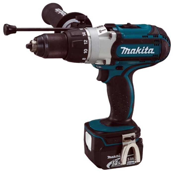 Аккумуляторная ударная дрель-шуруповерт Makita BHP 441 RFE