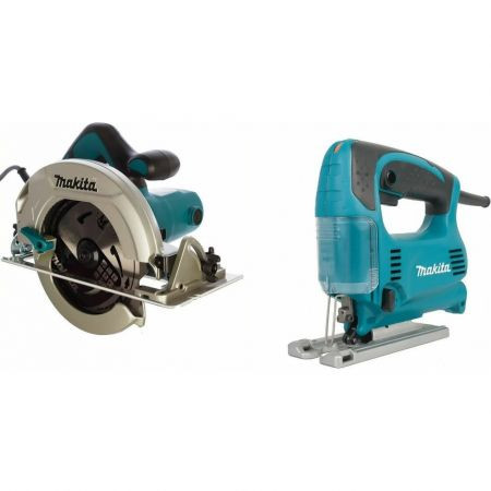 Набор инструмента Makita DK0167 (лобзик 4329, пила HS7601)