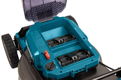 Газонокосилка аккумуляторная 46см Makita DLM462Z-PT2 (2* АКБ 5 Ач, ЗУ)