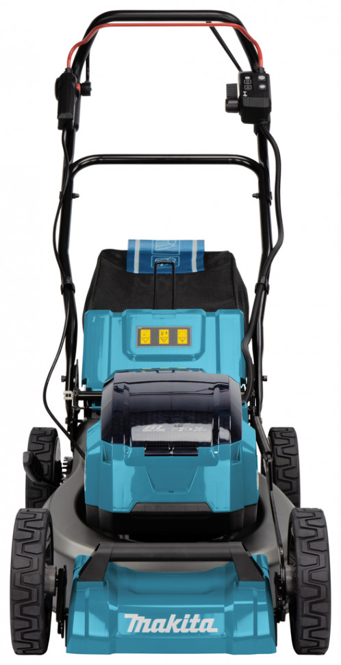 Газонокосилка аккумуляторная 46см Makita DLM462Z-PT2 (2* АКБ 5 Ач, ЗУ)