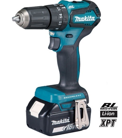 Аккумуляторная ударная дрель-шуруповерт Makita DHP 483 SYE (DHP483SYE)
