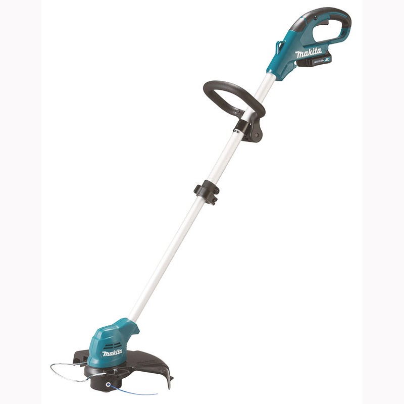 Аккумуляторная коса (триммер) Makita UR100DWAEX, 12В, 26см (2* АКБ 2Ач, ЗУ) 