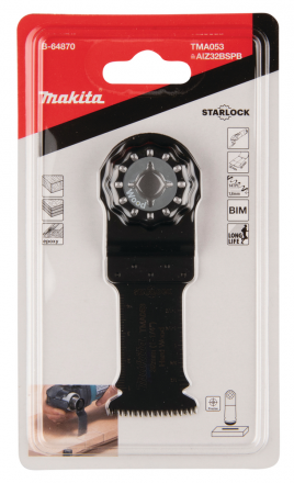Насадка для мультитула Makita B-64870 (полотно пильное по дереву 32 x 50 мм)