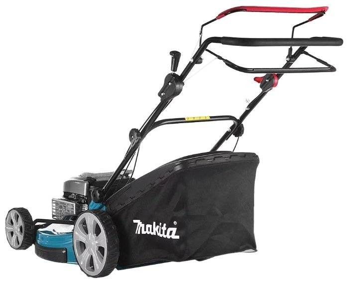 Бензиновая газонокосилка Makita PLM5600N2, самоходная, 3 скорости Бензиновая газонокосилка Makita PLM5600N2, самоходная, 3 скорости