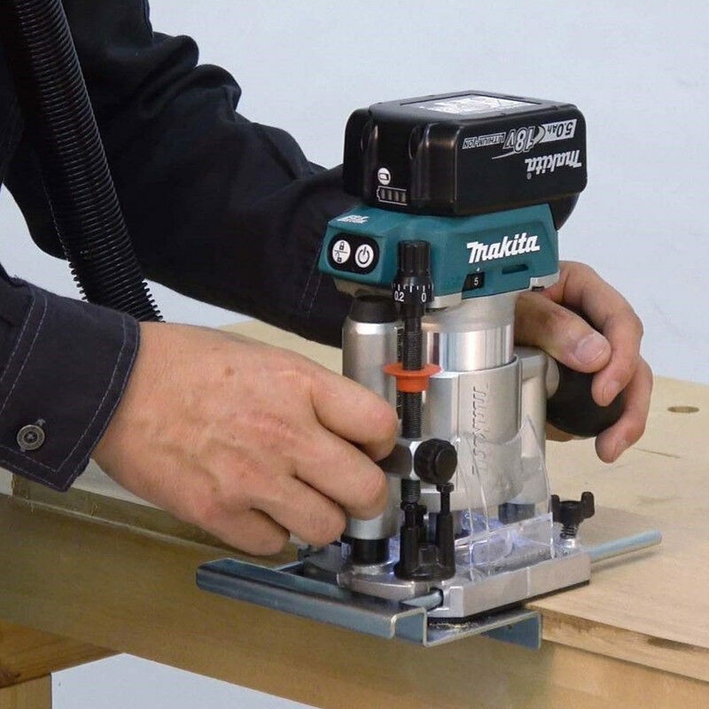  Аккумуляторный фрезер Makita DRT 50 ZJX2 (DRT50ZJX2)