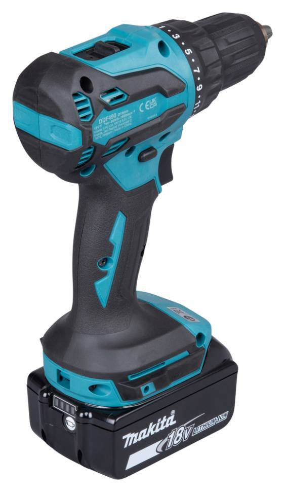 Аккумуляторная дрель-шуруповерт Makita DDF490Z 18V, 50Нм (без АКБ и ЗУ) Аккумуляторная дрель-шуруповерт Makita DDF490Z 18V, 50Нм (без АКБ и ЗУ)