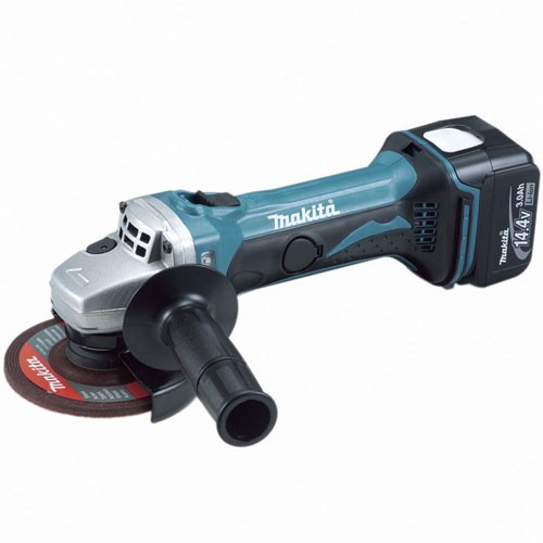 Аккумуляторная болгарка (УШМ) Makita DGA450RFE (115мм, 18В, 2*АКБ 3А·ч)