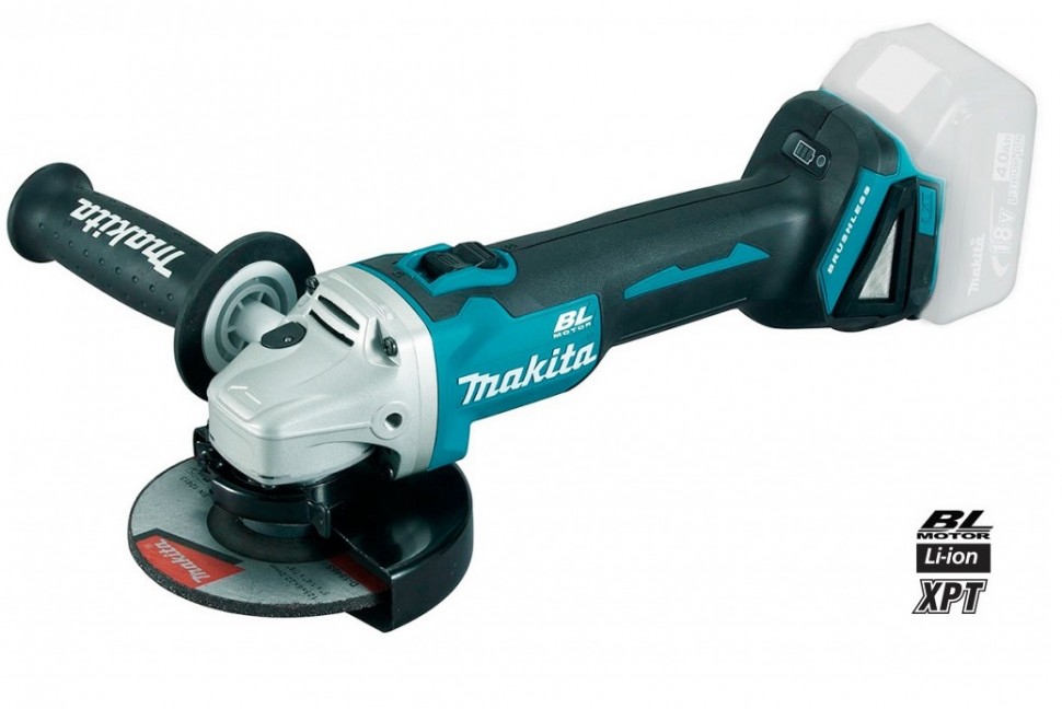 Аккумуляторная болгарка (УШМ) Makita DGA504Z (125мм, 18В, без АКБ)