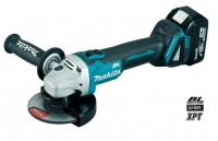Аккумуляторная болгарка (УШМ) Makita DGA506RME (125мм, 18В, 2*АКБ 4А·ч)