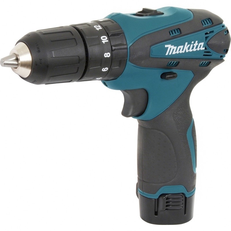 Набор аккумуляторного инструмента Makita DK1202 (HP330DZ, MR051) Набор аккумуляторного инструмента Makita DK1202 (HP330DZ, MR051)
