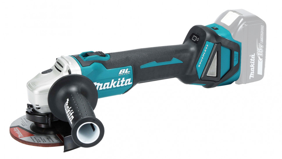 Аккумуляторная болгарка (УШМ) Makita DGA512ZU (125мм, 18В, без АКБ)
