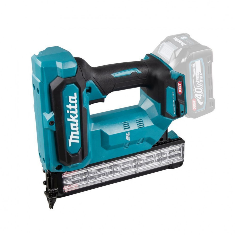 Аккумуляторный гвоздезабиватель 40В XGT Makita FN001GZ (без АКБ и ЗУ)