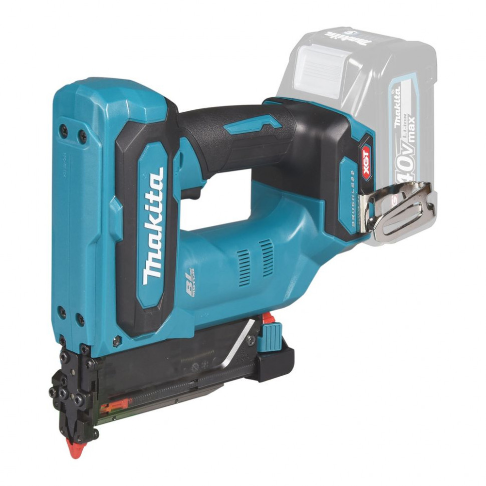 Аккумуляторный штифтозабиватель 40В XGT Makita PT001GZ (без АКБ и ЗУ)