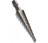 Сверло ступенчатое HSS с прямым желобком, 4-12x65, 1/4" (Makita D-40082)