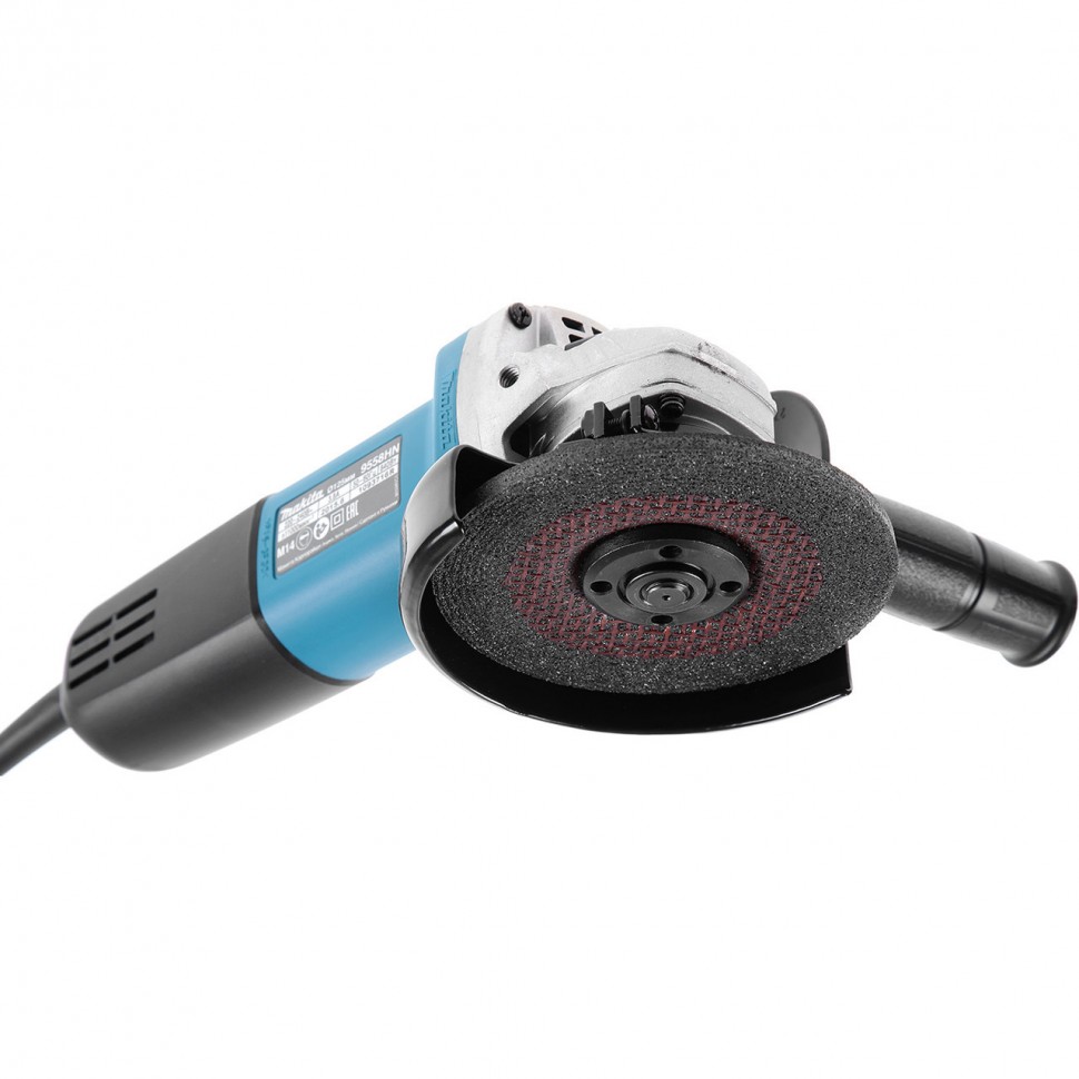 Угловая шлифмашина (болгарка) Makita 9558HN, 125 мм, 840 Вт