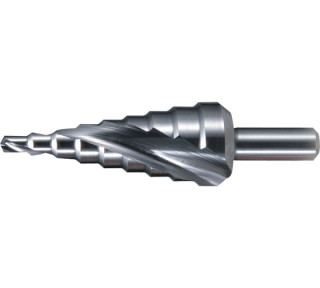 Сверло ступенчатое HSS с спиральным желобком, 4-20x75, 1/4" (Makita D-40157)