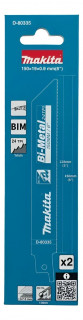 Пильное полотно по металлу Makita 150x0,9x24мм, 2 шт (D-80335)
