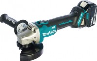 Аккумуляторная болгарка (УШМ) Makita DGA504RFE (125мм, 18В, 2*АКБ 3А·ч)