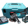 Аккумуляторная болгарка (УШМ) Makita GA004GM201 (115мм, 40В, 2*АКБ 4А·ч) Аккумуляторная болгарка (УШМ) Makita GA004GM201 (115мм, 40В, 2*АКБ 4А·ч)
