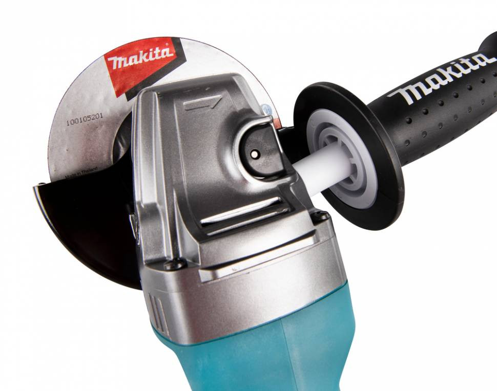 Аккумуляторная болгарка (УШМ) Makita GA013GM101 (125мм, 40В, 1*АКБ 4А·ч)