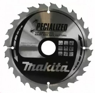 Диск пильный Makita, ?235х30х2,3мм, 48 зуб,для дерева с гвоздями B-31435