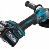 Аккумуляторная болгарка (УШМ) Makita GA005GM201 (125мм, 40В, 2*АКБ 4А·ч)