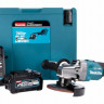 Аккумуляторная болгарка (УШМ) Makita GA005GM201 (125мм, 40В, 2*АКБ 4А·ч)