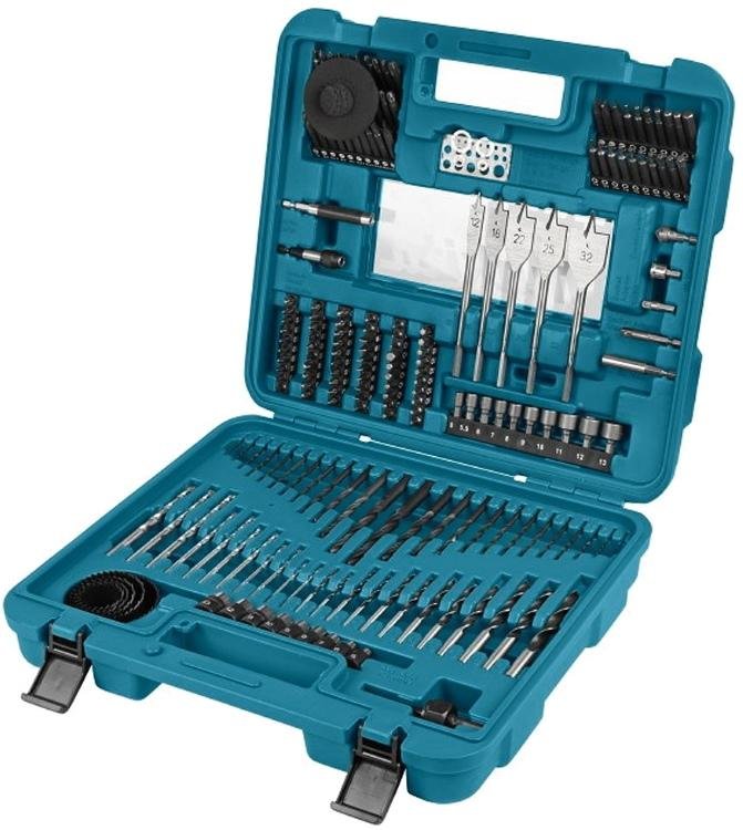 Набор свёрл и бит Makita D-47260, 201 шт, в кейсе Набор свёрл и бит Makita D-47260, 201 шт, в кейсе