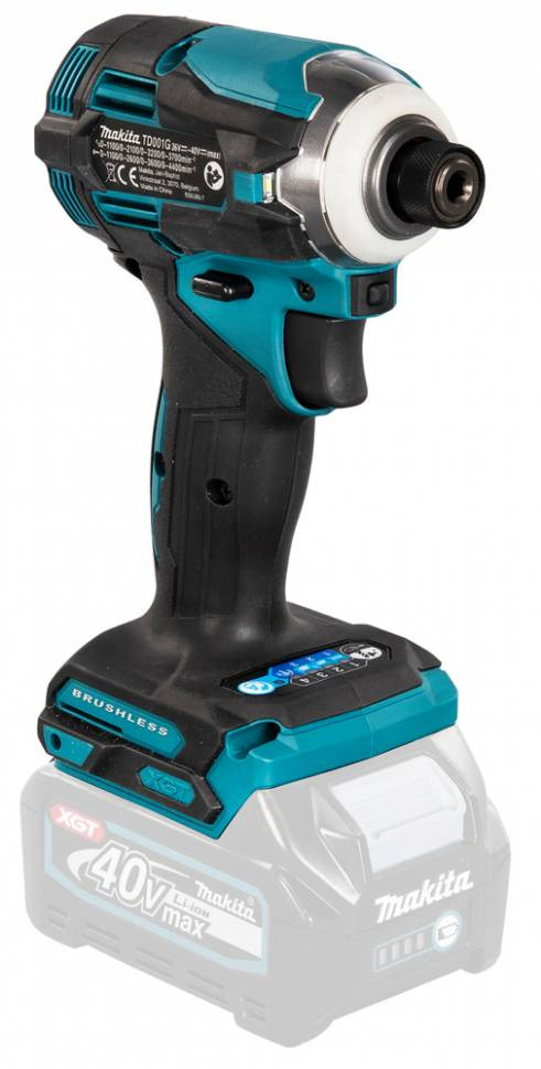 Аккумуляторный ударный шуруповерт Makita XGT TD001GZ (220Нм, без АКБ и ЗУ)