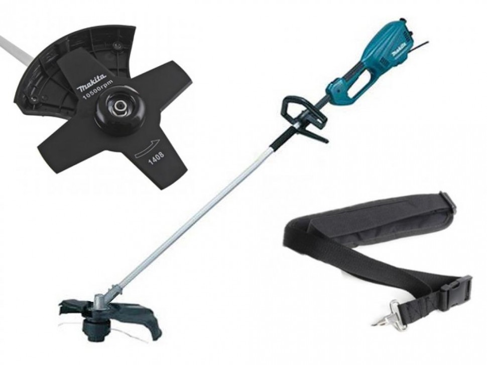 Электрокоса (триммер) сетевая Makita UR3502, 1000вт, 35см