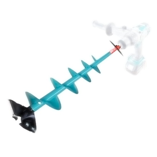 P-81072 Бур для льда 155 мм Makita + адаптер